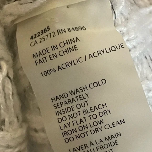 Dex Oatmeal Knit Short Sleeve V-Neck Sweater Dress – Size Medium EUC - Picture 11 of 13